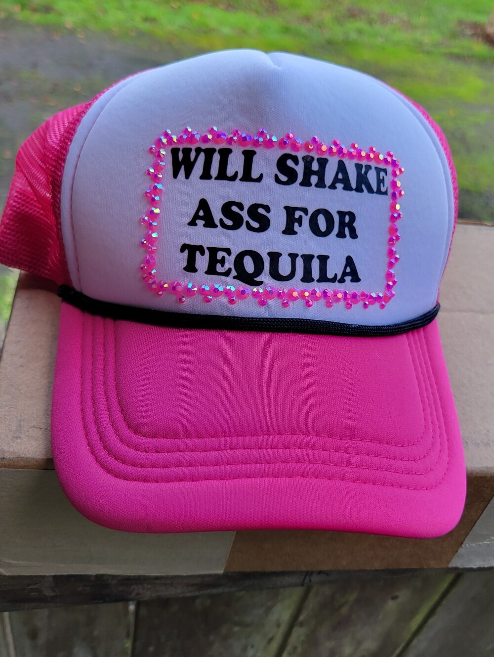 "Will Shake A** For Tequila" Trucker Hat